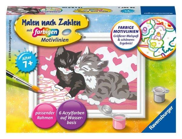 Ravensburger - Malen nach Zahlen - Kuschelkatzen