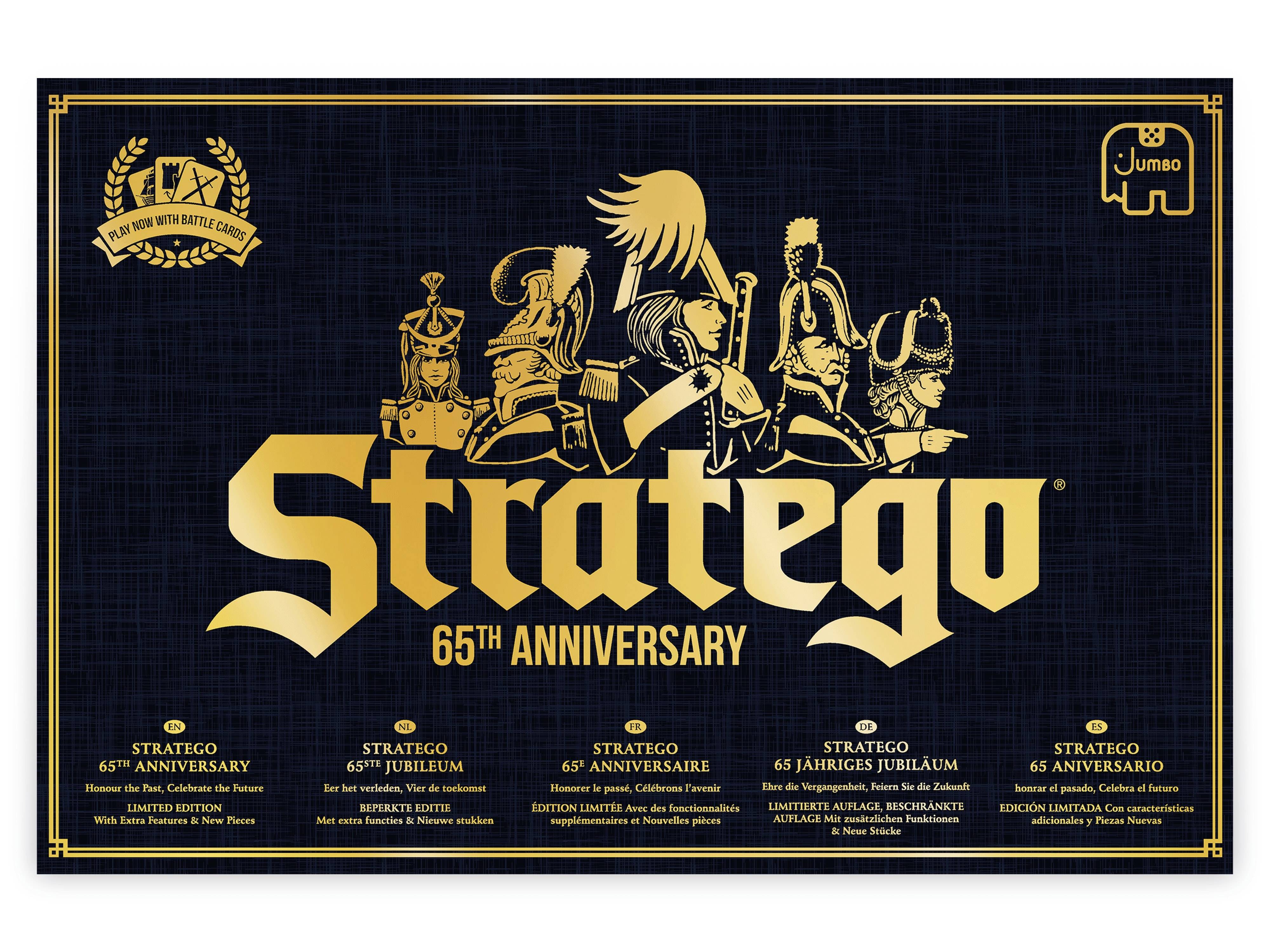 JUMBO Spiele, 19945, Stratego 65 Jahre Jubiläumsedition
