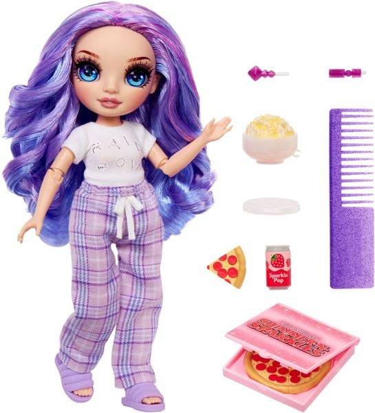 Junior High PJ Party Fashion Doll- Violet (Purple)