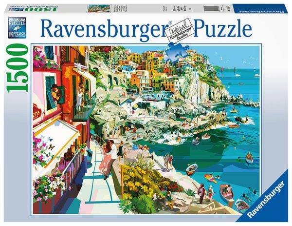 Puzzle Ravensburger Verliebt in Cinque Terre 1500 Teile
