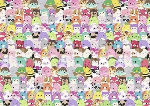 Ravensburger Puzzle 17553 - Squishmallows - 1000 Teile Squishmallows Puzzle für Erwachsene und Kinder ab 14 Jahren