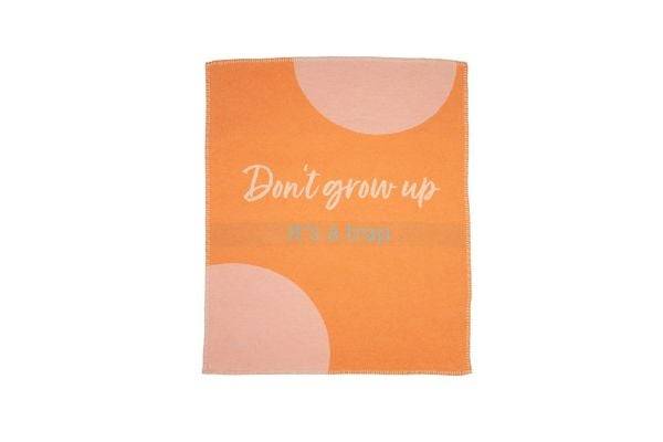 Fussenegger LILI Baby- und Kinderdecke, Dont Grow up