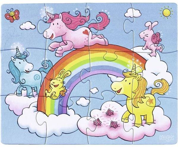HABA - Puzzles Einhorn Glitzerglück