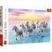Galloping White Horses Puzzle 500 Teile Atemberaubendes Pferde Motiv Galloping White Horses Puzzle 500 Teile Atemberaubendes Pferde Motiv