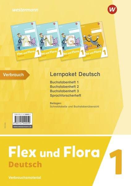 Flex und Flora - Ausgabe 2021. Themenhefte 1 Lernpaket Deutsch