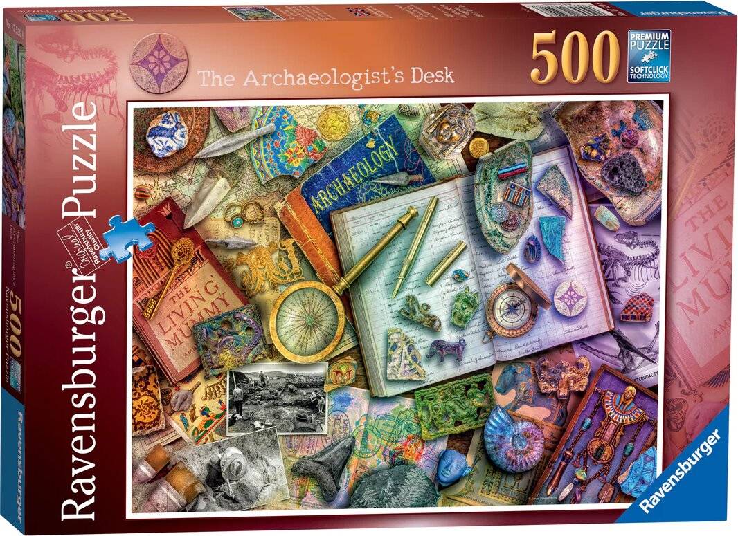 RAVENSBURGER Archäologentisch-Puzzle 1000 Teile