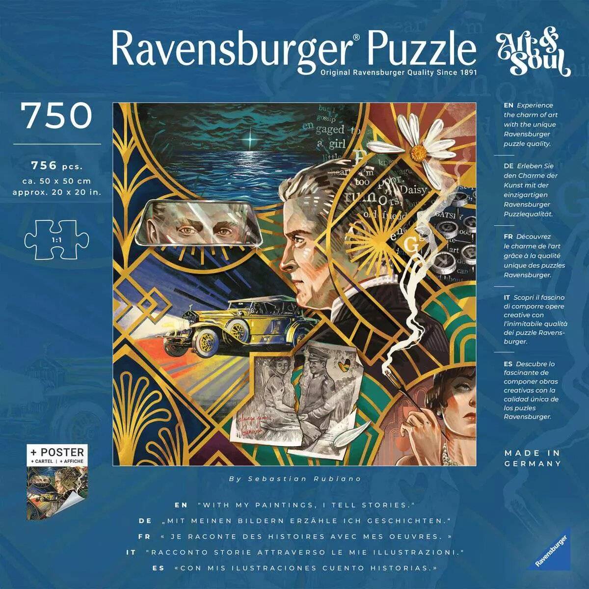 Puzzle Art & Soul - The Great Gatsby (750 Teile)