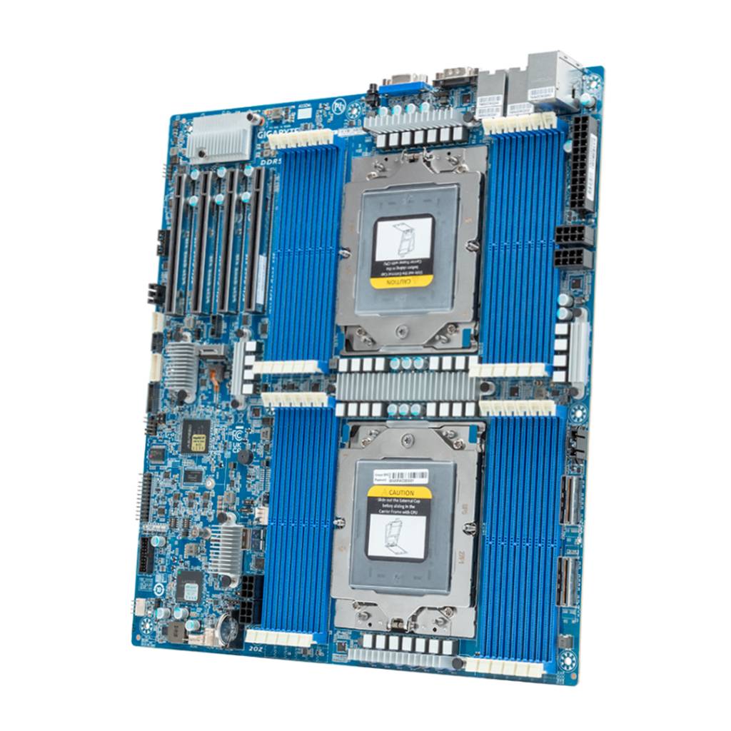 Gigabyte Mainboard MZ73-LM0 REV 2.0 AMD EPYC E-ATX Dual Sockel SP5 Single