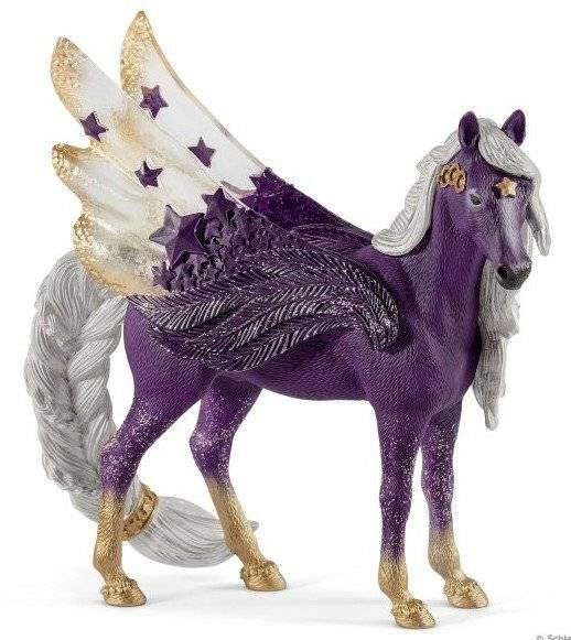 Schleich Bayala Sternen-Pegasus, Stute, Spielfigur