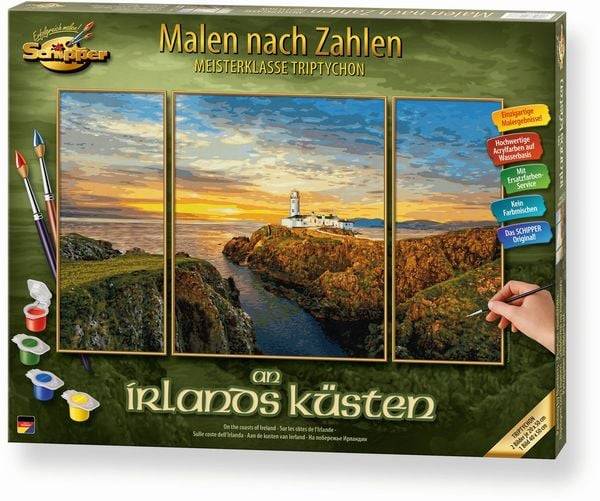 Schipper Malen-nach-Zahlen - An Irlands Küsten Malen nach Zahlen