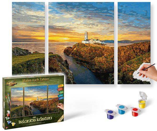 Schipper Malen-nach-Zahlen - An Irlands Küsten Malen nach Zahlen