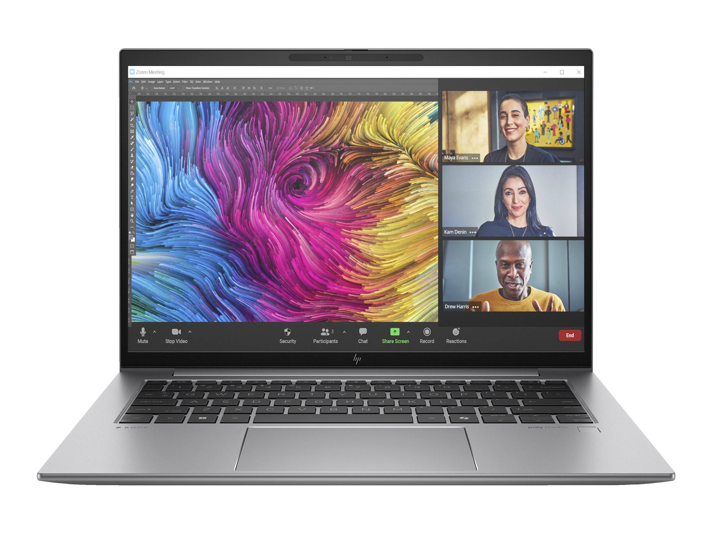 HP ZBook Firefly 14 G11 Mobile Workstation - Intel Core Ultra 7 155H / 1.4 GHz - Win 11 Pro - RTX A500 - 32 GB RAM - 1 T