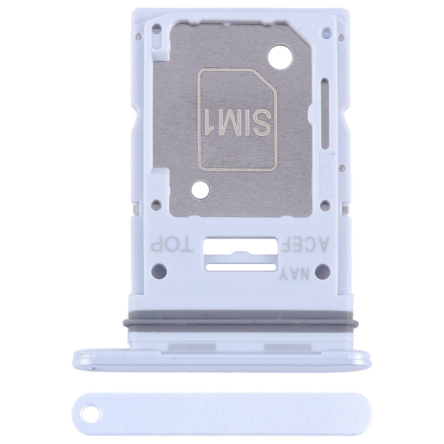 Für Samsung Galaxy A35 5G SM-A356B SIM + Micro SD-Kartenhalter Ersatzteil Silber