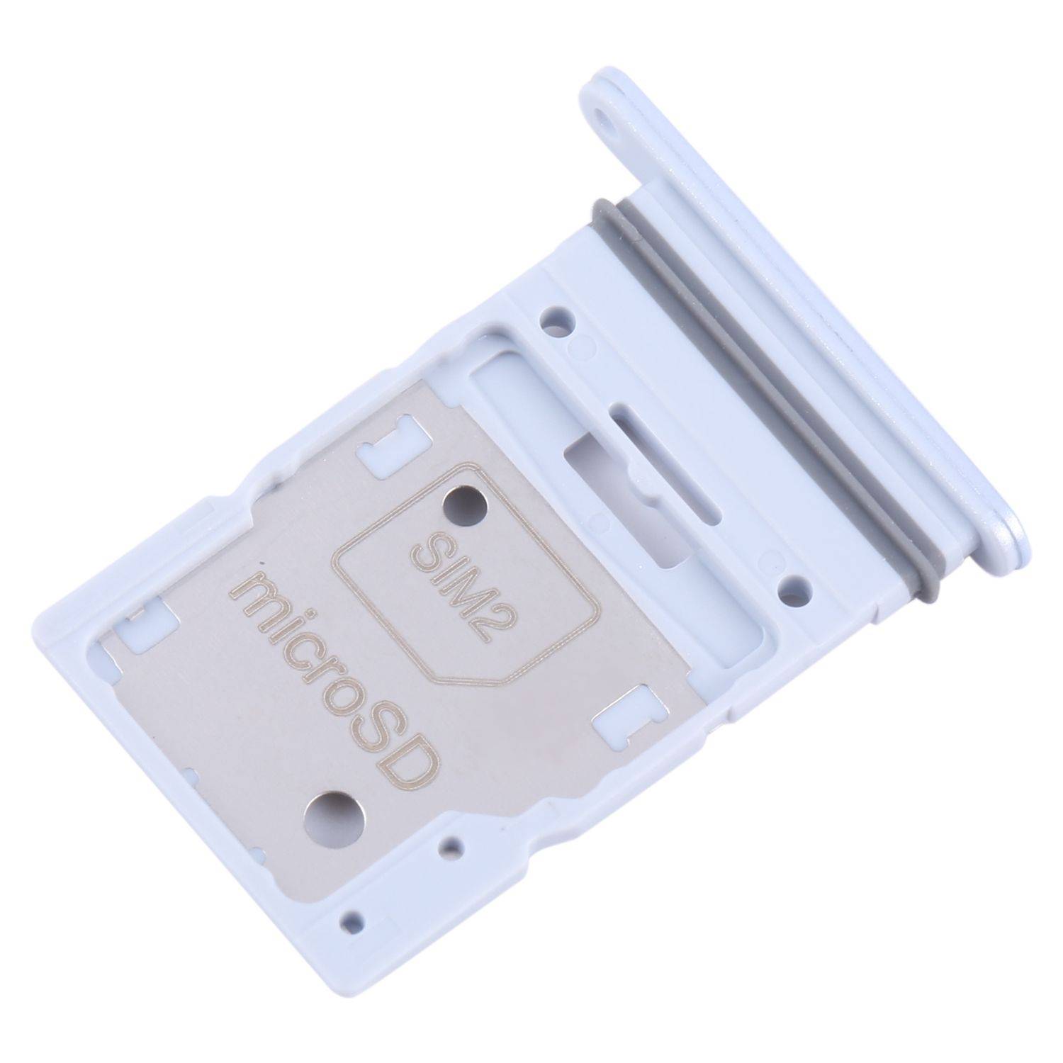 Für Samsung Galaxy A35 5G SM-A356B SIM + Micro SD-Kartenhalter Ersatzteil Silber