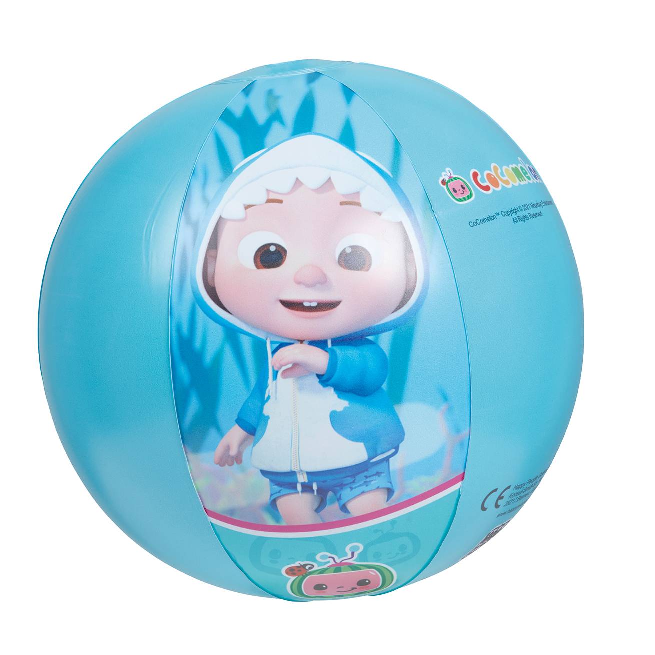 Happy People - Cocomelon 3er Strandset - Wasserball, Schwimmring & Luftmatratze