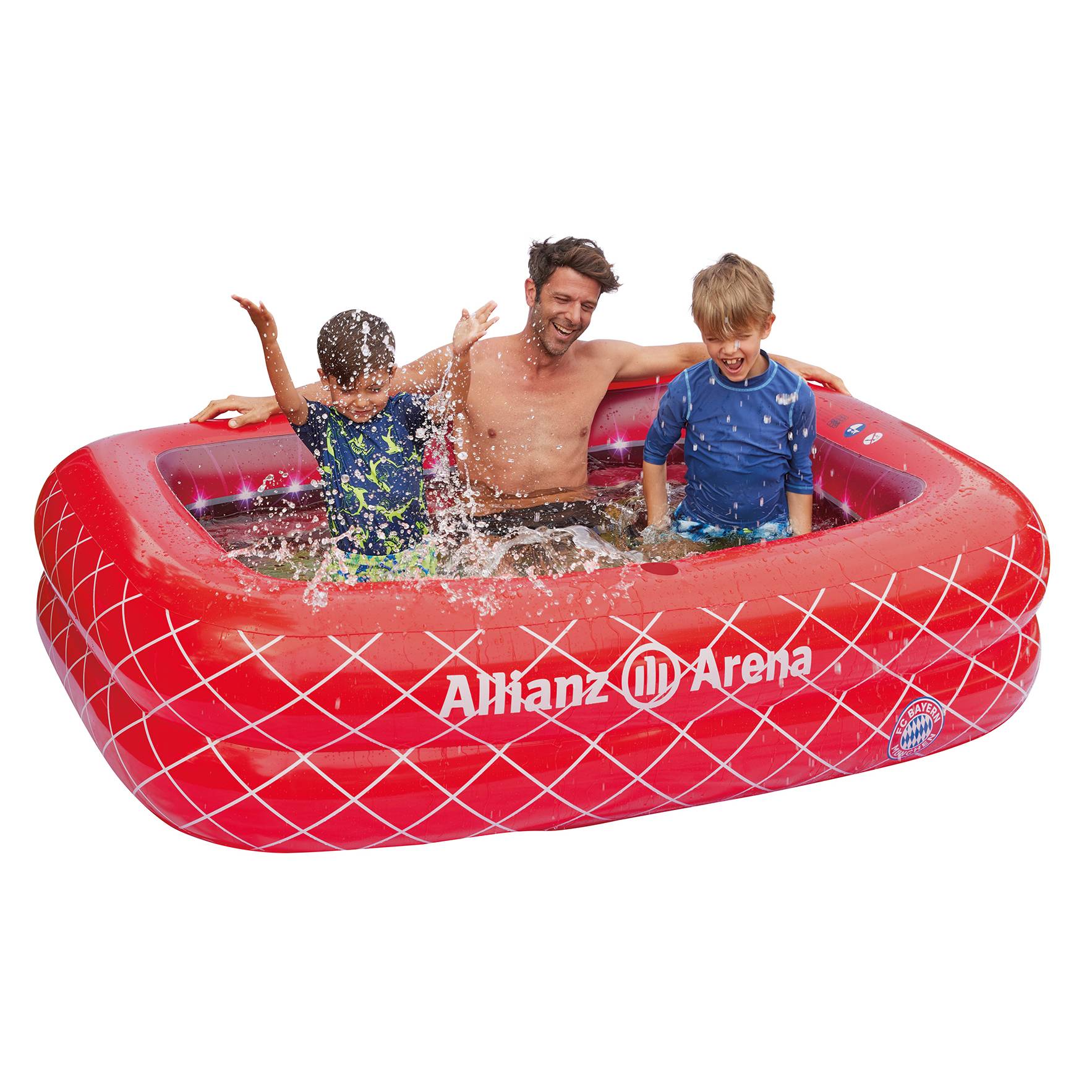 Happy People - Family Pool - FC Bayern München (200x150x50cm) Planschbecken Allianz Arena
