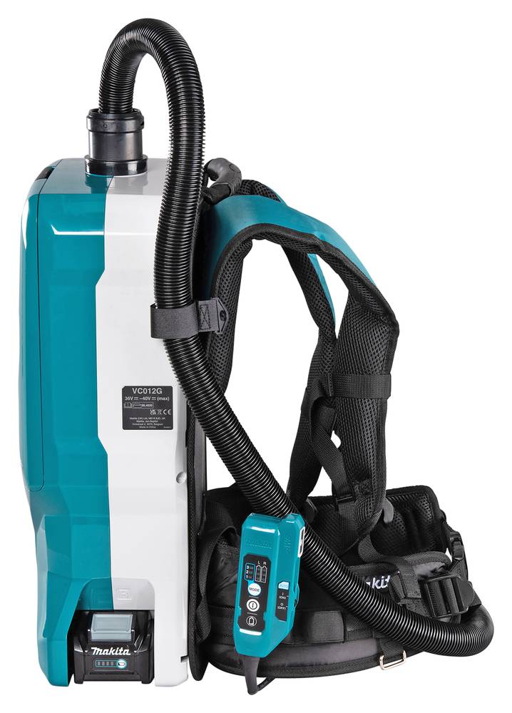 Makita Akku-Rucksackstaubsauger XGT 40 V max • 200 mbar • 6,0 L