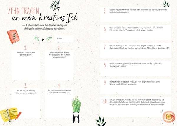Bullet Journal - Be Yourself - kreativ leben