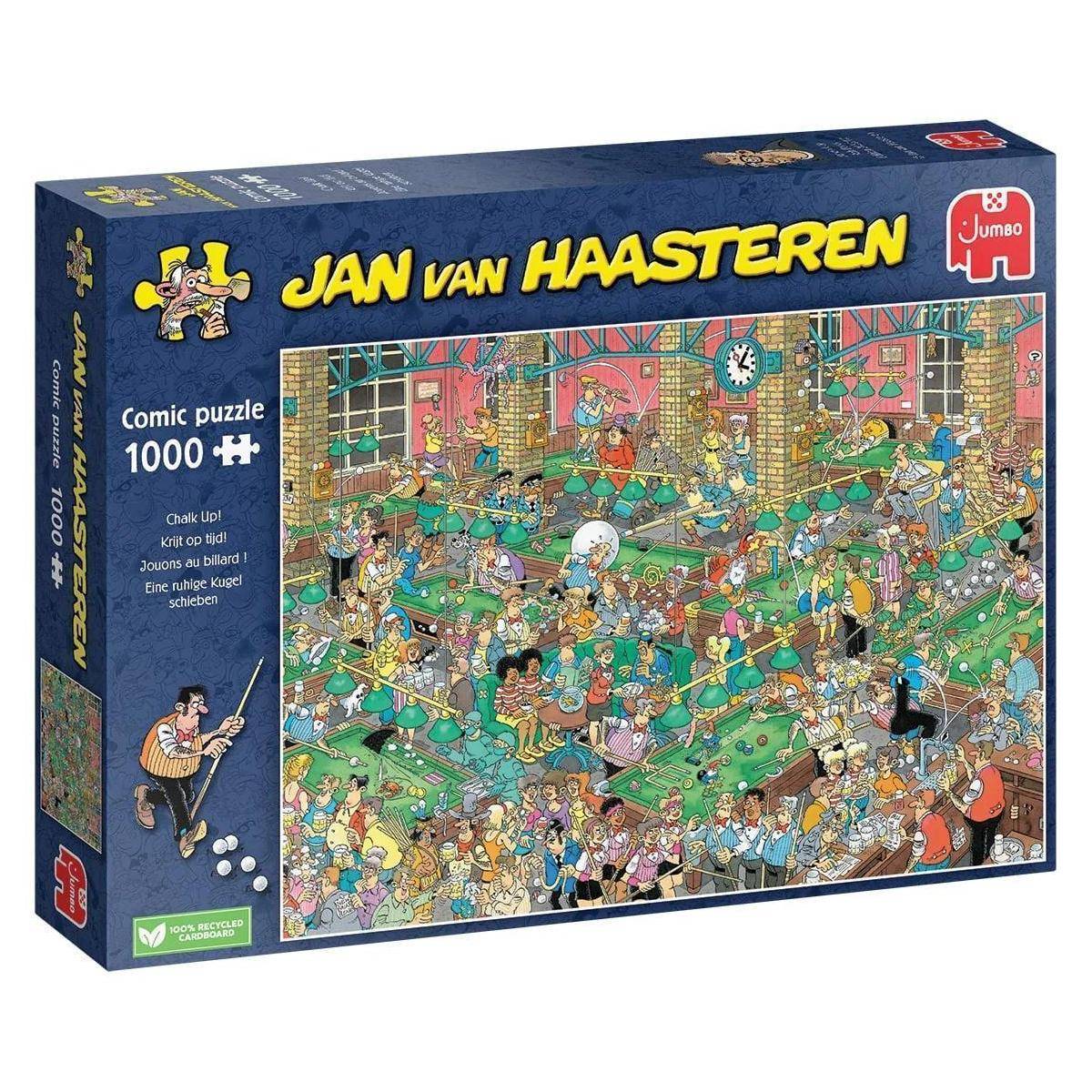 20054 - Jan van Haasteren - Eine ruhige Kugel schieben - 1000 Teile