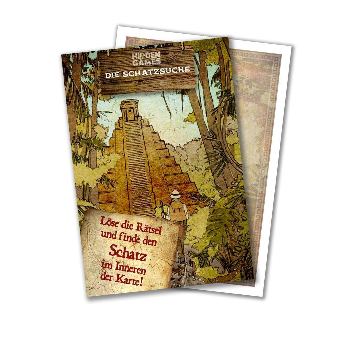 HIDKART1 - : Die Schatzsuche Rätselkarte (DE)