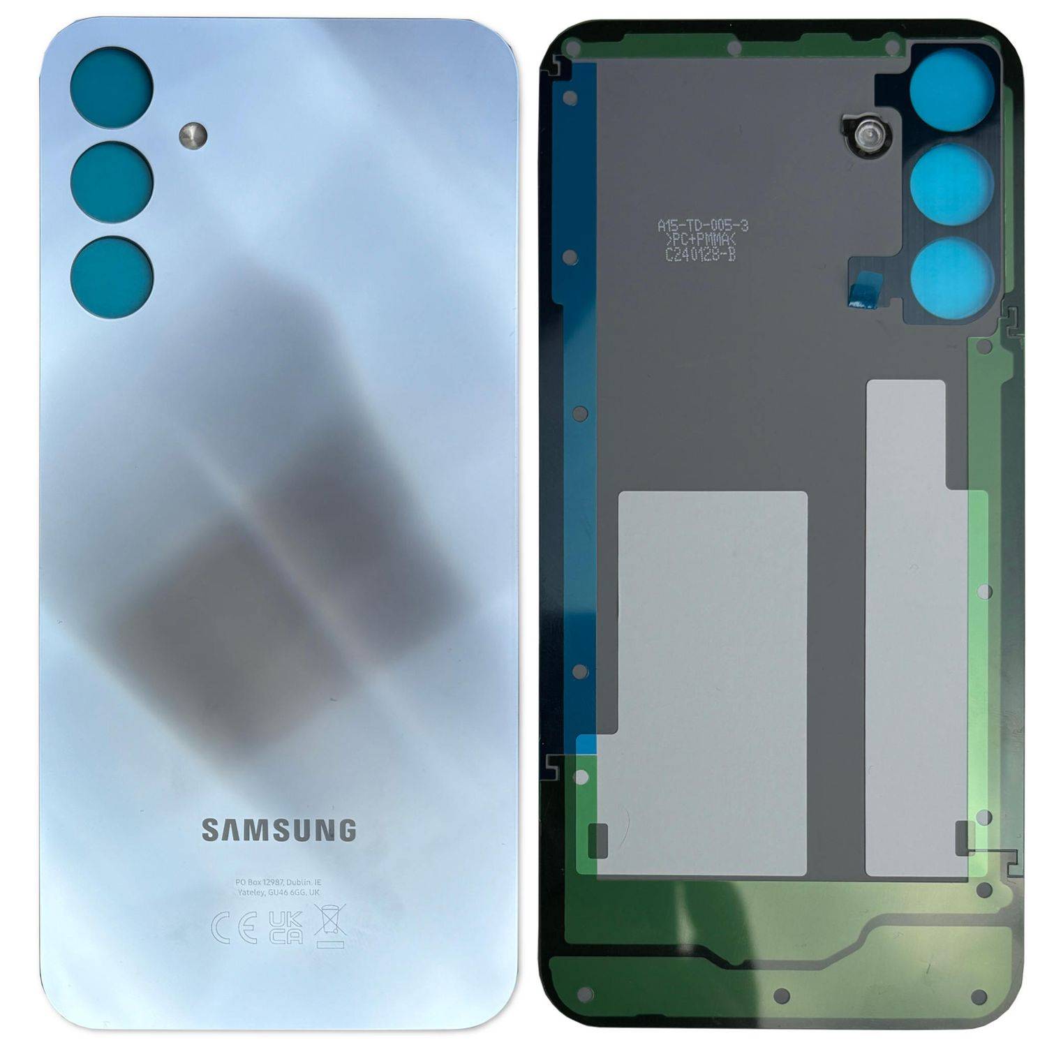 Akkudeckel Back Cover Akku Fach Deckel für Samsung Galaxy A15 4G GH82-33492H Blau Ersatzteil