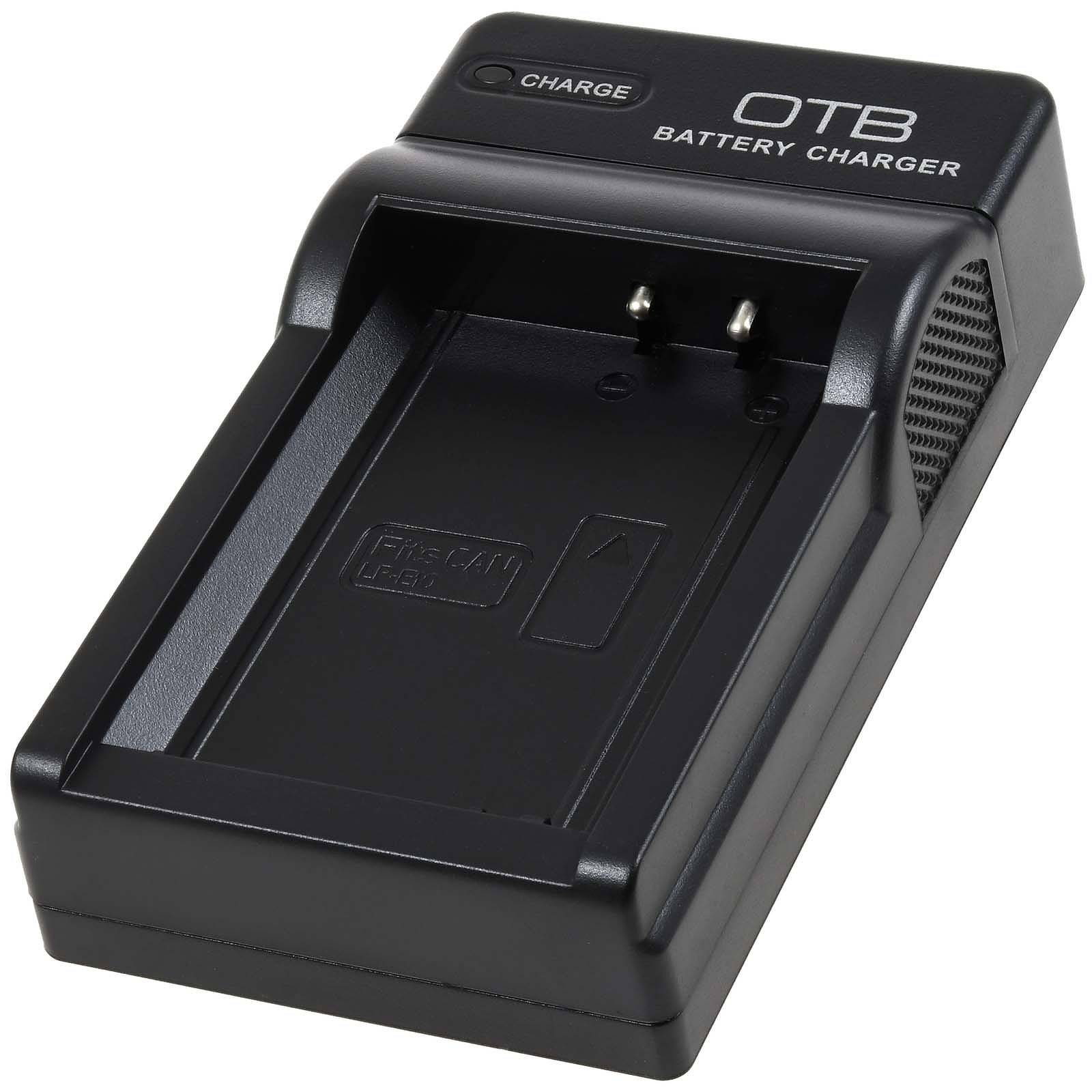 Powery Ladegerät, Ladestation DC-K für Akku Canon LP-E10 mit Micro-USB, 5V