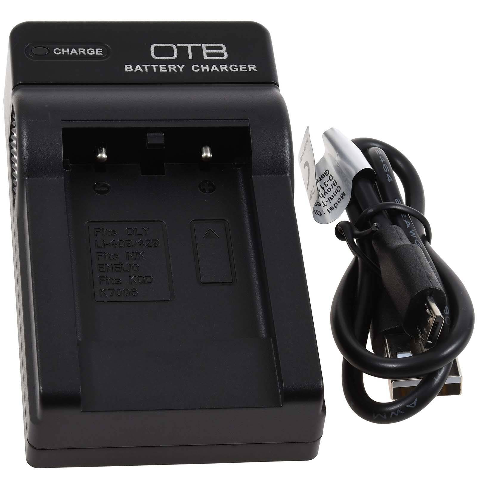 Powery Ladegerät, Ladestation DC-K passend für Akku Nikon EN-EL10, 5V