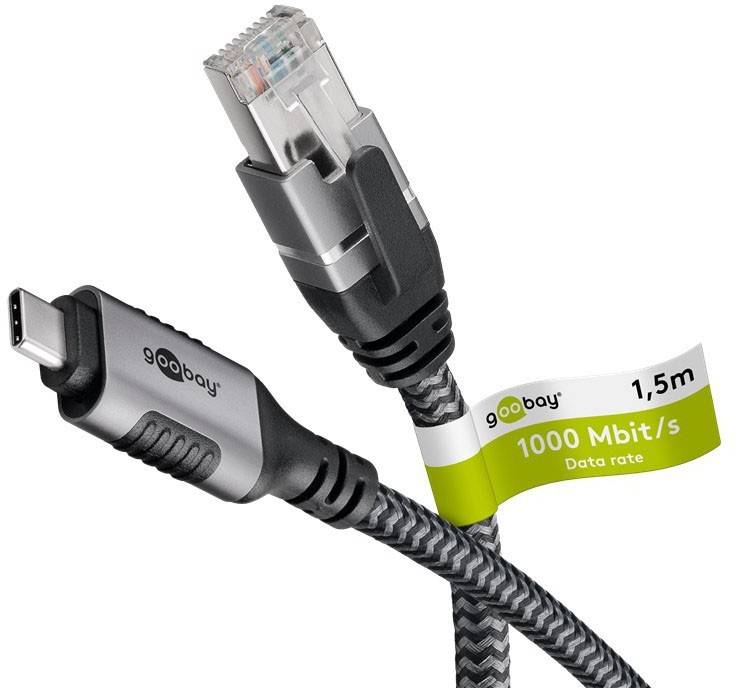 Goobay Ethernet-Kabel USB-C 70697