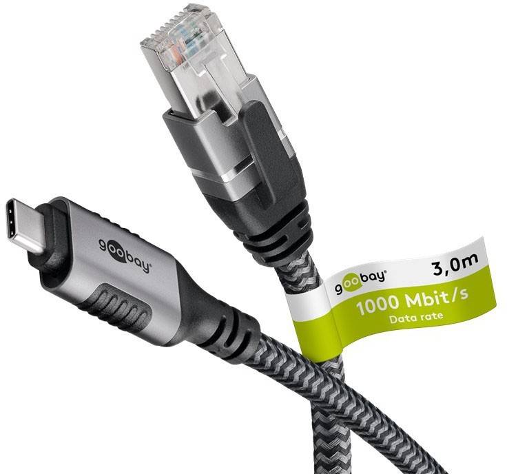 Goobay Ethernet-Kabel USB-C 70699