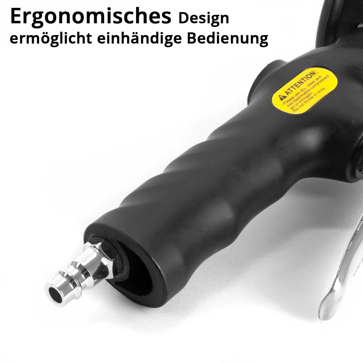 STAHLWERK Druckluft-Reifenfüllpistole DRA-162 ST, 0 bis 16 Bar / 0 bis 230 PSI