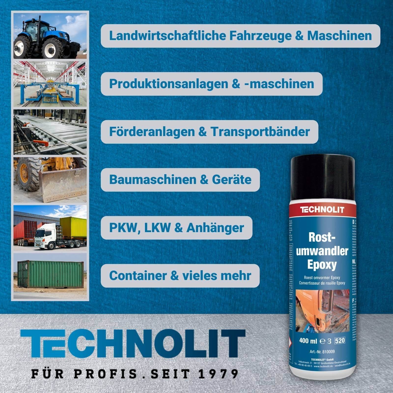 TECHNOLIT Rostumwandler Epoxy 400ml