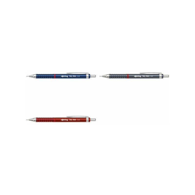 rotring Feinminenstift Tikky Retro, 0,7 mm, grau