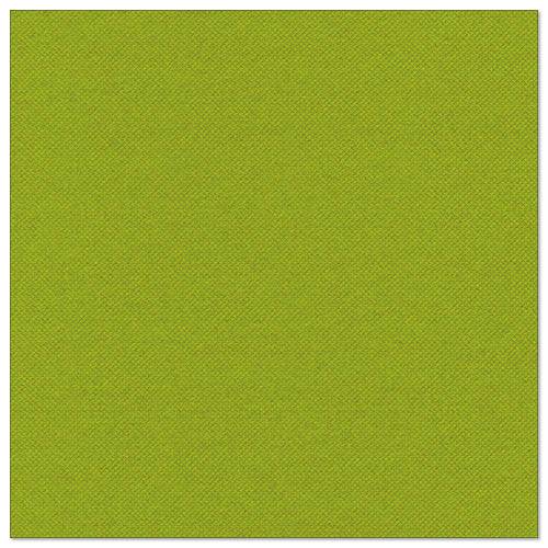 50 Servietten "ROYAL Collection" 1/4-Falz 40 cm x 40 cm olivgrün. Material: Tissue. Farbe: olivgrün