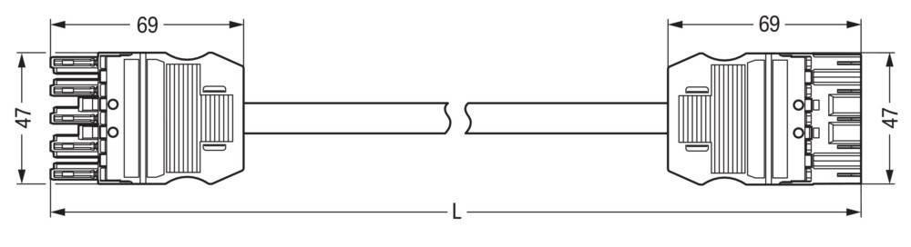WAGO GmbH & Co. KG konfekt.Verbindungsleitung 771-9285/017-601