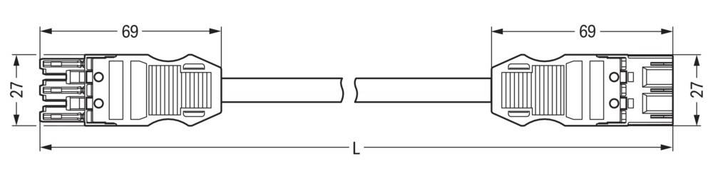WAGO GmbH & Co. KG konfekt.Verbindungsleitung 771-9993/016-301