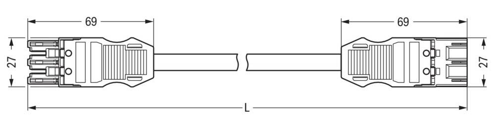 WAGO GmbH & Co. KG konfekt.Verbindungsleitung 771-9993/017-101