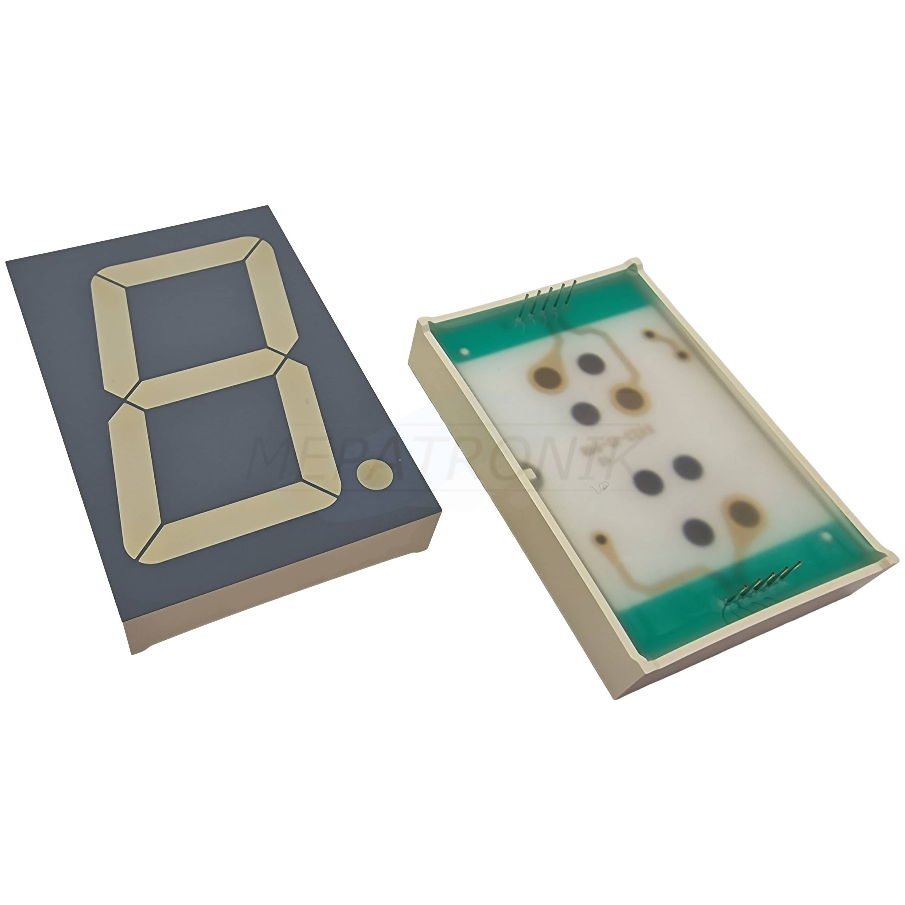 SC23-12SURKWA 7-SEGMENT-ANZEIGE 57MM THT LEUCHTDIODE ROT | Set 10 Stück