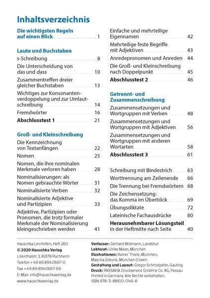 Rechtschreibtraining ab 5. Klasse und für Erwachsene