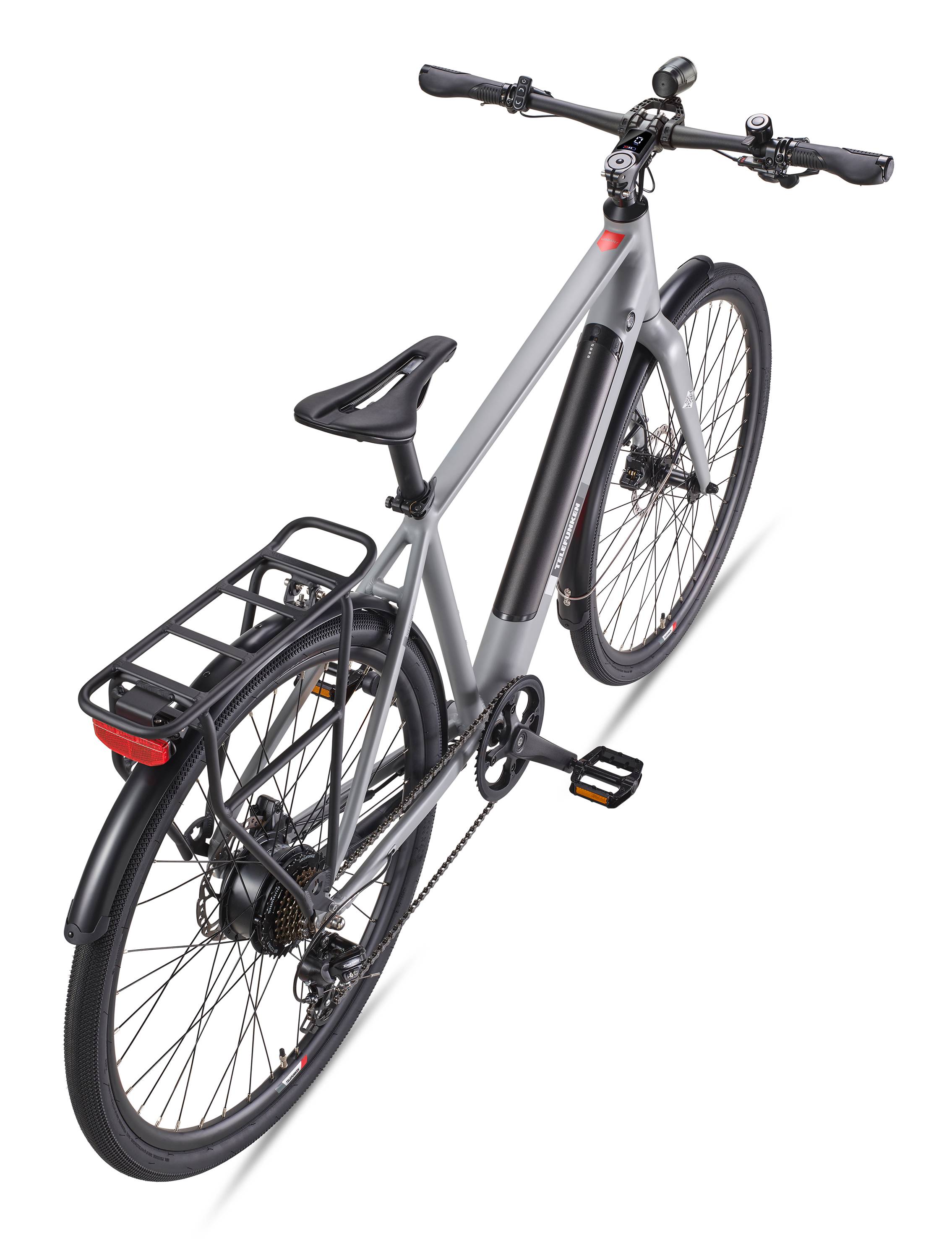 Telefunken Urban E-Bike Herren UH200 28 Zoll Hinterradmotor 7-Gang Kettenschaltung