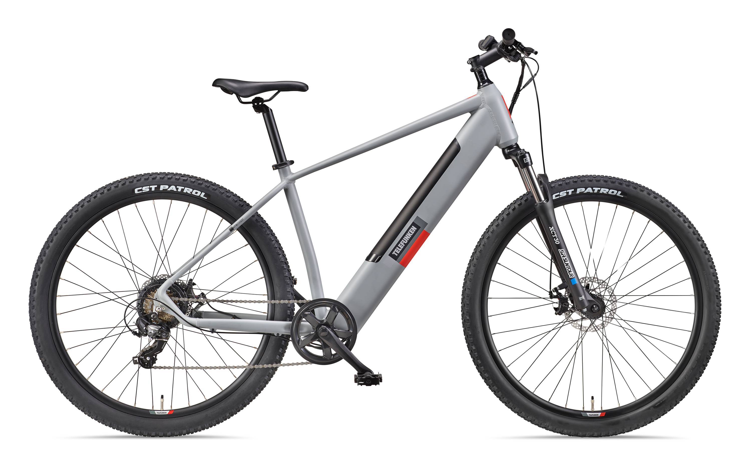 Telefunken MTB E-Bike Mountainbike | Elektrofahrrad 29 Zoll | Kettenschaltung | Heckmotor | 468 Wh Akku | EBike Pedelec