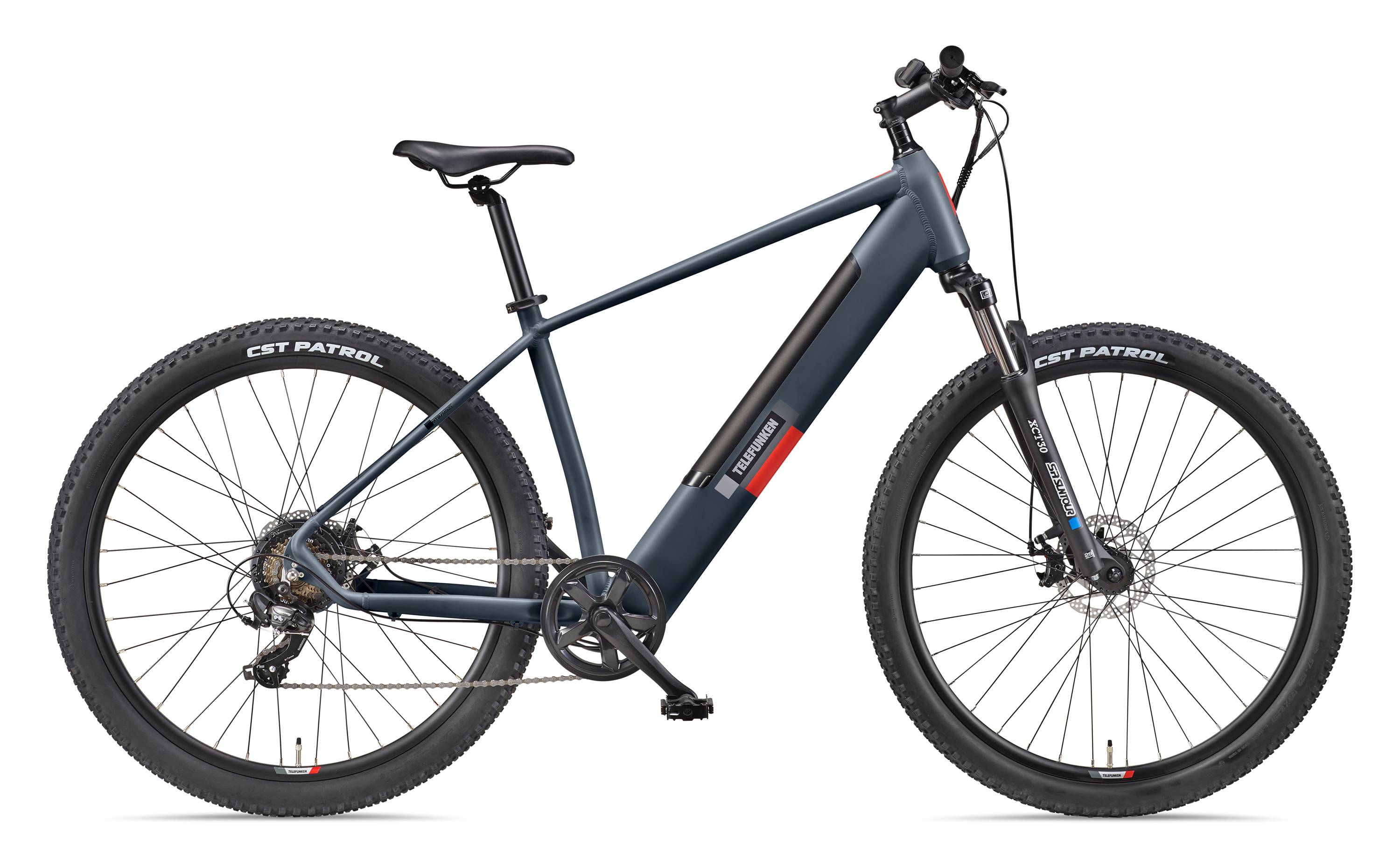 Telefunken MTB E-Bike Mountainbike | Elektrofahrrad 29 Zoll | Kettenschaltung | Heckmotor | 468 Wh Akku | EBike Pedelec