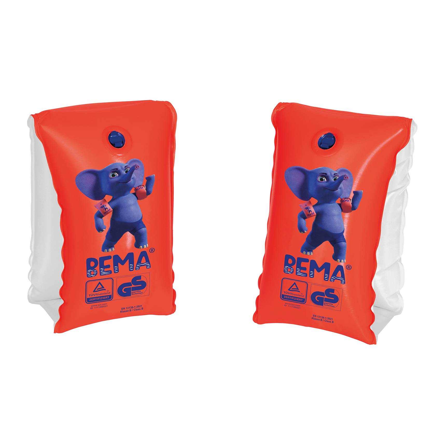 Happy People - BEMA® Schwimmflügel - für Kinder von 0-1 Jahren (orange, Gr. 00) Schwimmhilfen