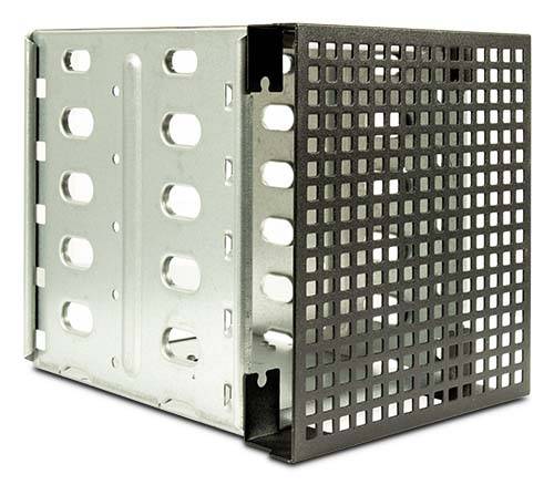 Inter-Tech Einbaurahmen 5,25 auf 5x3,5 für 19 Gehäuse Multimedia-Technik Gehäusezubehör