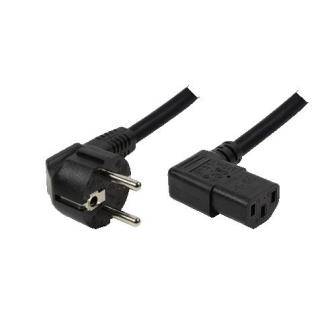 Logilink Power Cord IEC-C13 black 2m Multimedia-Technik Kabel