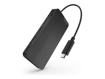 Lenovo USB-C Dual Display Travel Dock with Adapter Multimedia-Technik