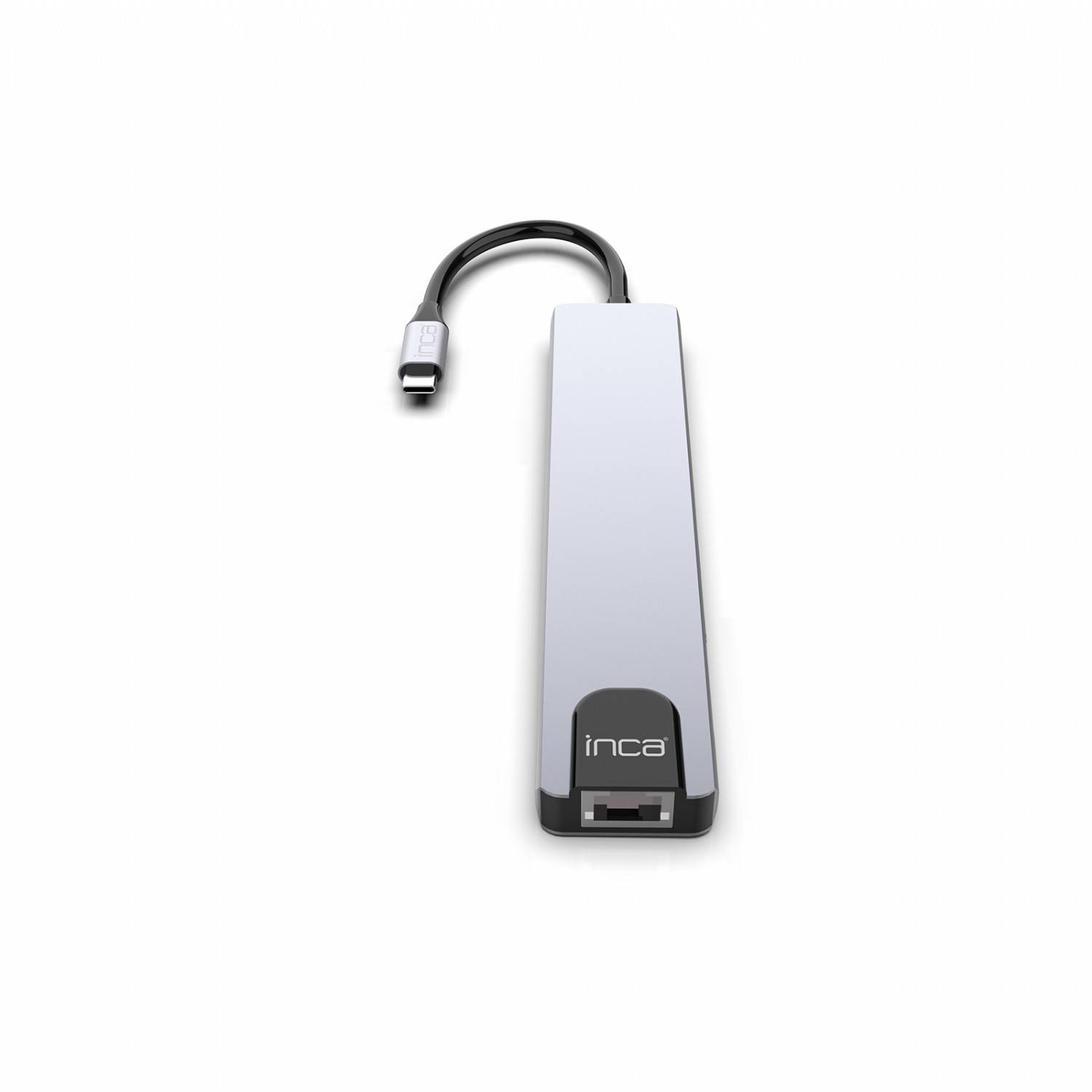 INCA Adapter ITPC-7T Typ C > 3XUSB-A, 1xRJ45, 1000mbps / Konverter USB