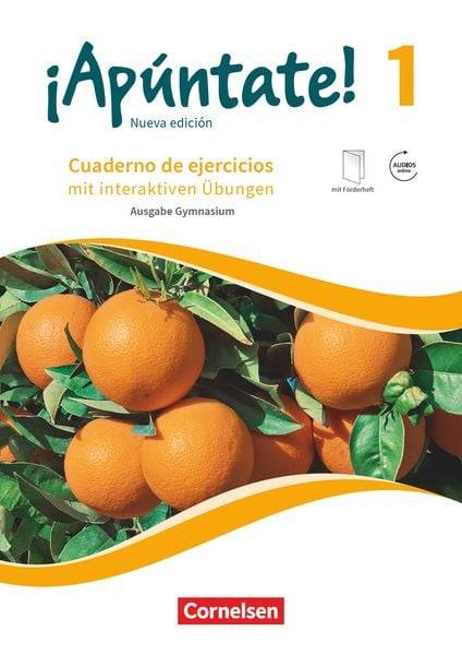 ¡Apúntate! Band 1 - Nueva edición - Gymnasium - Cuaderno de ejercicios mit interaktiven Übungen, eingelegtem Förderheft und Audios online