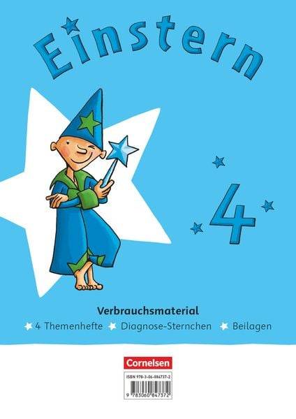 Einstern Mathematik 4. Themenhefte 1-4, Diagnoseheft und Kartonbeilagen im Paket - Verbrauchsmaterial