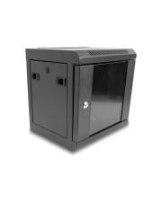 Delock 10'' Netzwerkschrank 6 HE schwarz Schwarz