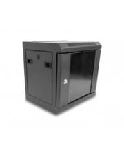 Delock 10'' Netzwerkschrank 6 HE schwarz Schwarz